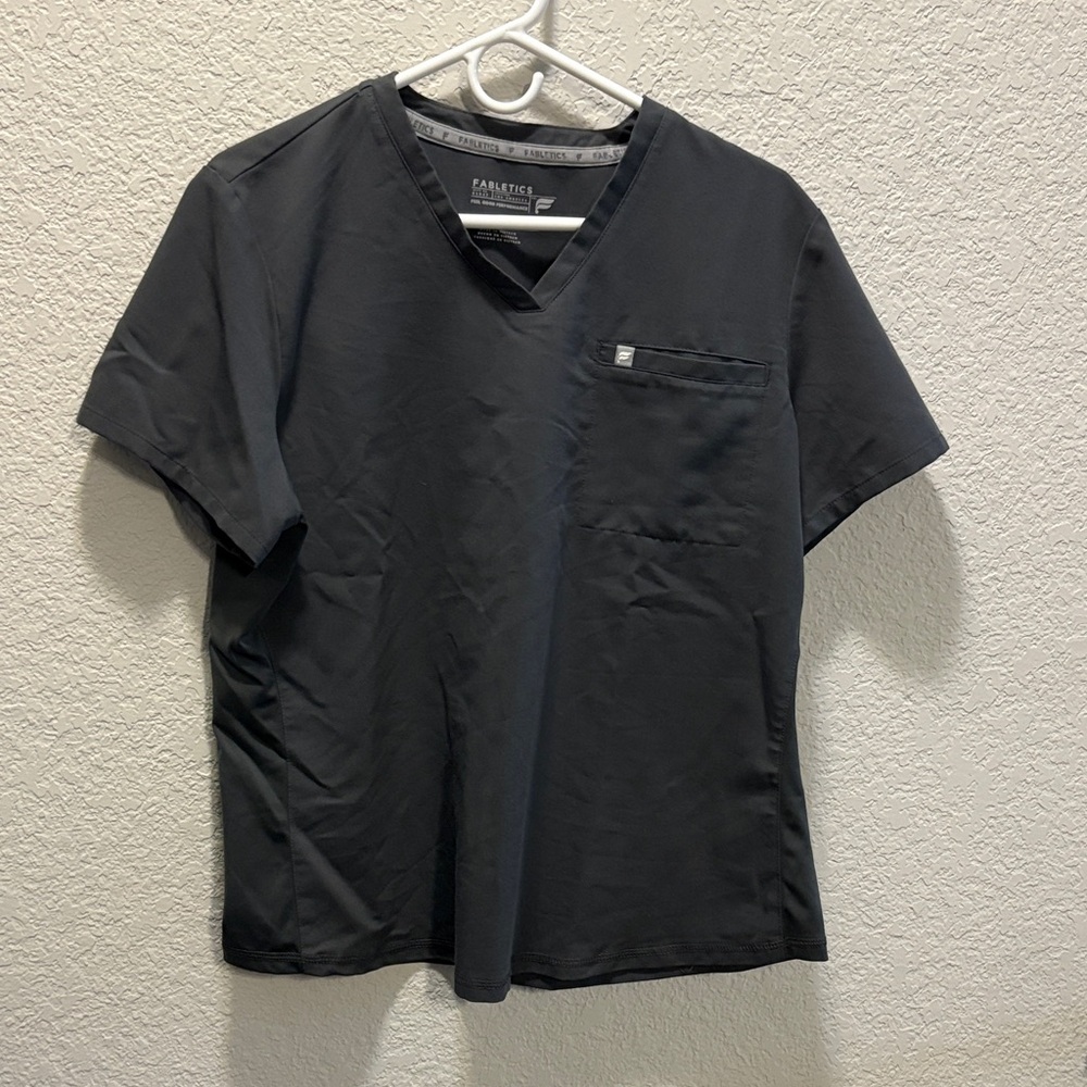 Fabletics vital flex scrub top